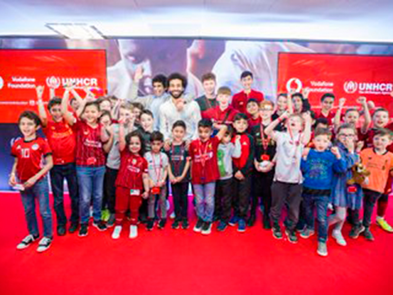 تعليق محمد صلاح على اختياره سفيرا لتعليم اللاجئين